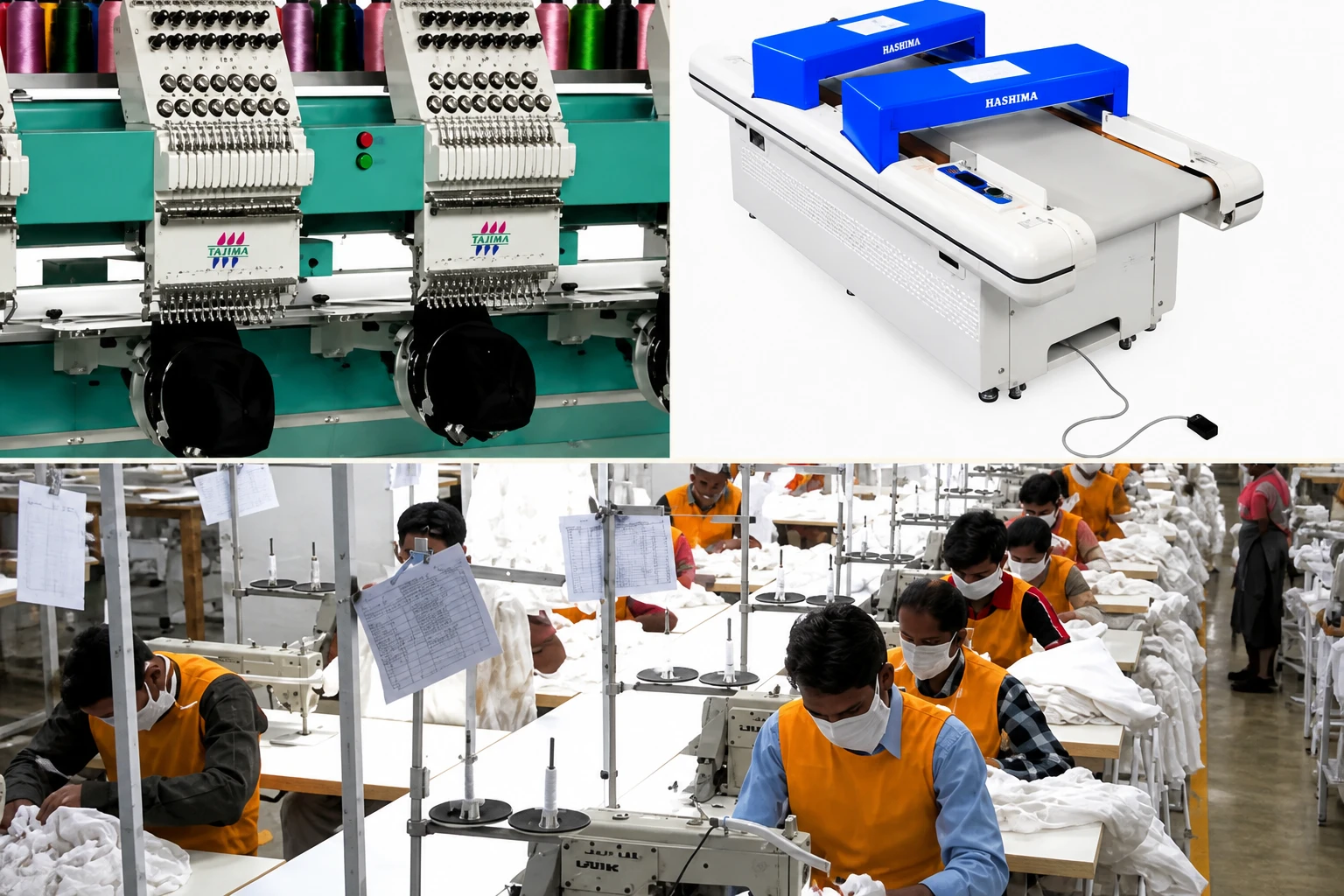 Tajima embroidery, Hashima needle detection, and Brother sewing lines — Traditional Gallery technology & equipment, Jaipur Tajima embroidery, Hashima needle detection, and Brother sewing lines — Traditional Gallery technology & equipment, Jaipur