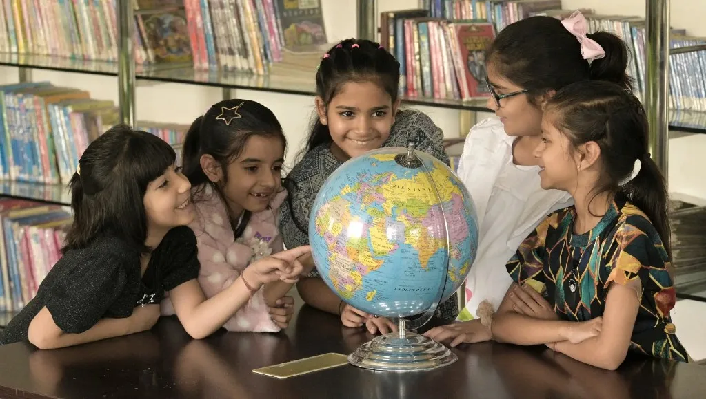 Kindori IB World School library learning — Jaipur Kindori IB World School library learning — Jaipur